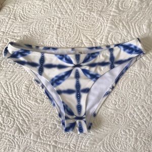 Tie dye bikini bottoms